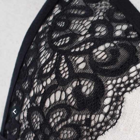 NWT Bondage Lace Cross Front Delicate Bralette - Picture 5 of 8